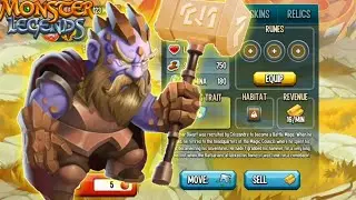 Monster Review : EARTHOG Level 100 [New Earth Attacker Monster] Monster Legends