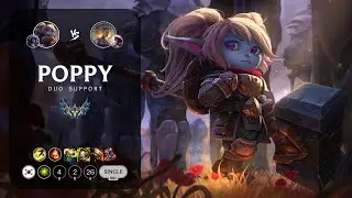 Poppy Support vs Rell - KR Challenger Patch 13.17