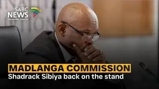 Madlanga Commission | Suspended Deputy Police Chief Shadrack Sibiya Back on the Stand