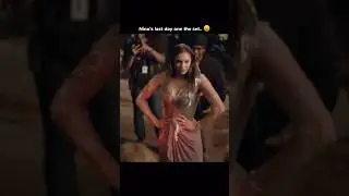 Nina's Last Day On Set 🥰 #elena #ninadobrev #tvd #edits