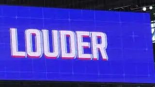 Texas Rangers generic GET loud stadium graphics 9/7/25 vs Houston Astros