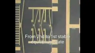 Bistable MEMS test structure