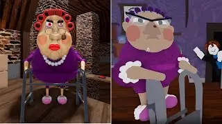 ESCAPE GRANDMA'S HOUSE, ESCAPE EVIL GRANDMA ROBLOX OBBY