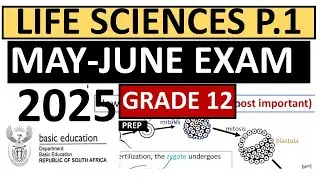 2025  LIFE SCIENCES P.1 MAY-JUNE EXAM PREDICTION-2025: PAPER 1 GRADE 12 SCOPE [THUNDEREDUC] BY:SAIDI