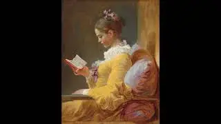 Young Girl Reading Music by Miguel Feij&atilde;o (Painting by Jean Honor&eacute; Fragonard 1769)