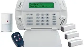 ADT Security. Желтый индикатор TROUBLE и батарейки пульта дистанционного управления разряжаются. ...
