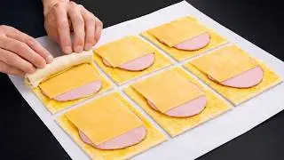 Dieser Bl&auml;tterteig-Trick macht die Welt verr&uuml;ckt! In nur 10 Minuten fertig