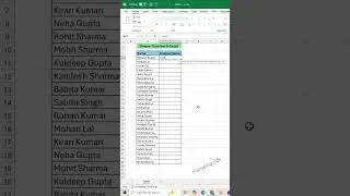 Master the UNIQUE Function in Excel | Remove Duplicates Instantly 💡 #focusinguide #shorts