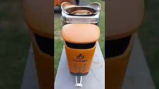 Biolite campstove in action