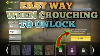 Kill 30 Enemies When Crouching To Unlock All 