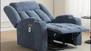 Sfxingyou Power Lift Recliner Chair for Elderly with Massage and Heat, Recliner Chairs for Adults