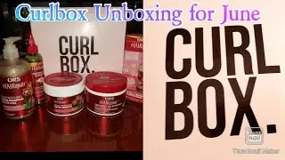 Curlbox Unboxing - June