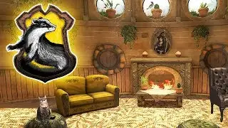 Hufflepuff Common Room [ASMR] ⚡ Harry Potter Ambience - Herbology & Nature