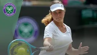 Match Point: Daria Snigur vs Alexa Noel Wimbledon 2019