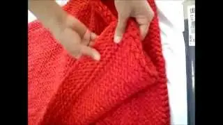 Poncho Loom Knit
