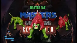 Masters of the Universe Revelations Masterverse Deluxe Battle Cat toy review