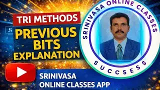 2025 DSC SGT -  TRI METHODS BITS EXPLAINED BY SRINU SIR