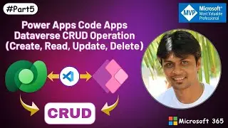 Power Apps Code Apps: Dataverse CRUD (Create, Read, Update, Delete) – Step by Step #powerappcodeapps