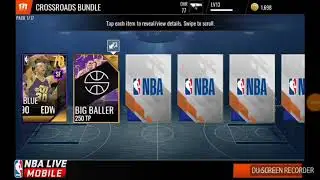 Crossroads bundle pack opening! Epic pulls!!! Nba live mobile 18