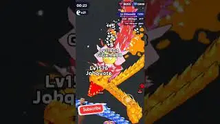 WIN Level 1555 RANK 1 Venom ! Snake Clash - ultimate snake battle survival #shorts #gaming #gameplay