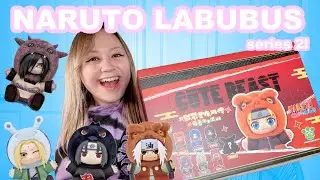 Unboxing a Full Set of the NEW NARUTO LABUBUS Series 2! (there's an Orochimaru one!!!)