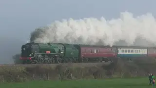 34028 Eddystone 'The Bath and Bristol Christmas Express' 13th December 2025