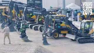 Volvo at Bauma 2019 -  Machine show