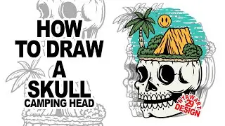 Skull Camping Head in Photoshop