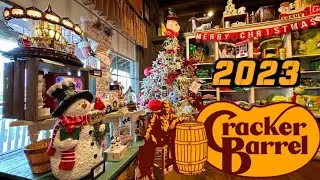 Cracker Barrel New Christmas 2023 Decorations Walkthrough (Too Early For Christmas?)