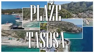 Neke od najlepših plaža na Tasosu 🎥🔝💗🏄🏼‍♀️🐬🐠🏝️
