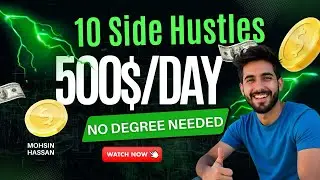10 High-Income Side Hustles to Quit Your 9-5 in 2025 (No College Degree)