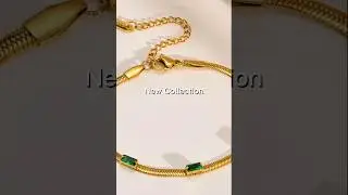 Bracelet goals: stylish, durable, and worry-free 🌟💦Shop at : www.zargarie.com #jewelry #fyp