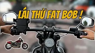 Trải nghiệm nhanh Harley-Davidson Fat bob - mẫu Softail thực dụng nhất của nh&agrave; HD c&ugrave;ng B&aacute;ch Harley