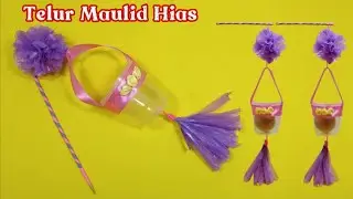 Cara Menghias Telur Maulid Simple || Kreasi Telur Maulid || Pernak Pernik Maulid