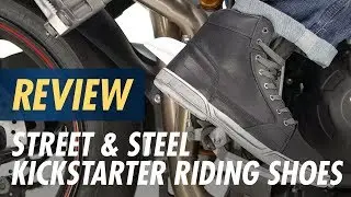 Street & Steel Kickstarter Riding Shoes Review at CycleGear.com