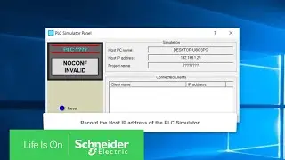 How to Run a Unity Application in a Remote PLC Simulator | Schneider Electric Support