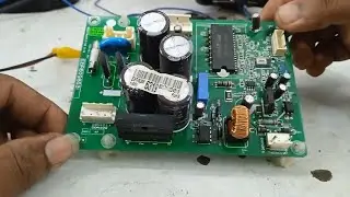7 Time Blinking LG Inverter Fridge PCB How To Fix  #Malayalam