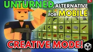 Создание альтернативного тега UNTURNED для мобильных устройств | Креативный режим