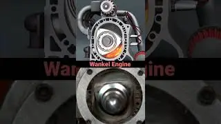 internal combustion wankel engine  /; rotary Felix wankel #technology #automobile #machine #bike