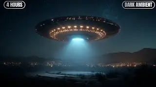 Signal Beneath the Field &ndash; 4 Hour Dark UFO Ambient Over a Glowing Nighttime Crop Circle