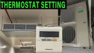 OGenral thermostat Settings #airconditioner #cool #thermostat #settings #technology #temperature