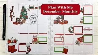 December Monthly 2022 | Plan With Me | Classic Happy Planner