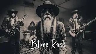 Jimi Hendrix, ZZ Top, Eric Clapton, SRV, Led Zeppelin &ndash; Classic Blues Rock Power Guitar & Voices
