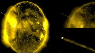 Aliens draining solar energy from the sun? Experts warn NASA images show huge UFOs circling