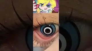 Panty lenses😁 #contactlenses #cosplay #lenspoison #anime #pantyandstocking