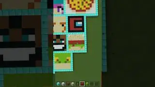 Burger pixel art #pixelart #minecraftpixelart