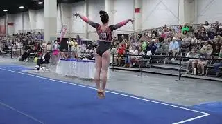 Katie Cross Floor Level 10 DP National Championships 2025