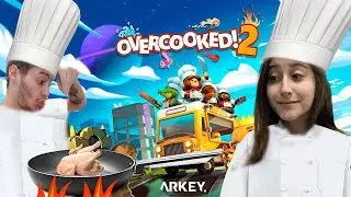 O MELHOR CASAL DE COZINHEIROS DO BRASIL! - OVERCOOKED 2 - TESTANDO GAMES GRATUITOS