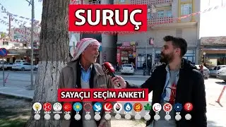 SURUÇ SAYAÇLI SEÇİM ANKETİ 2024: Suruç'da Hangi Parti Önde ?