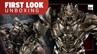 Threezero Megatron DLX Transformers Revenge of the Fallen Figure Unboxing | First Look